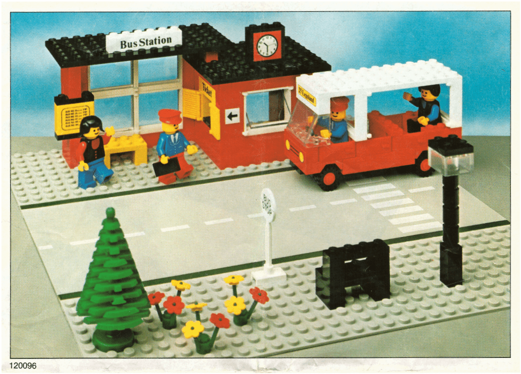 LEGO sættet Bus Station