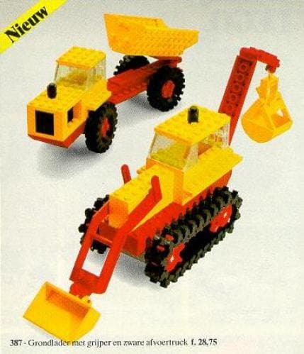 LEGO sættet Excavator and Dumper