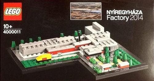 LEGO sættet Nyíregyháza Factory