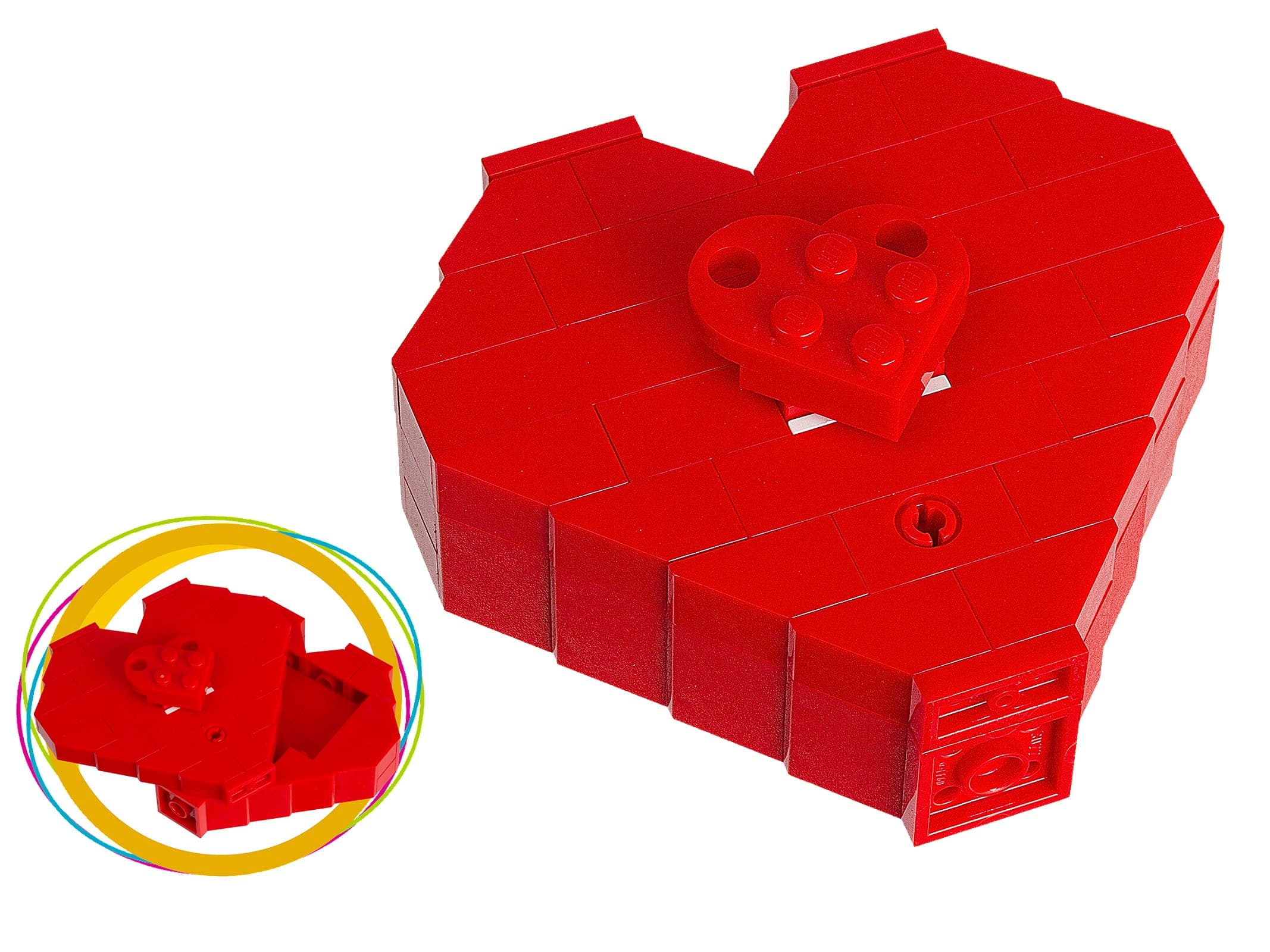 LEGO sættet Valentine's Day Heart Box