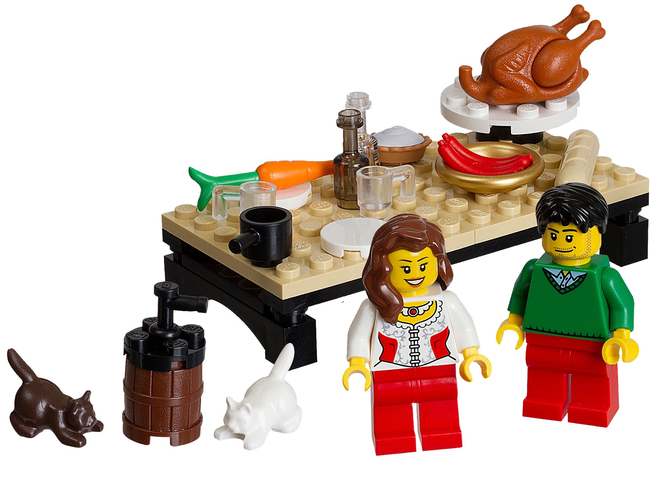 LEGO sættet Thanksgiving Feast