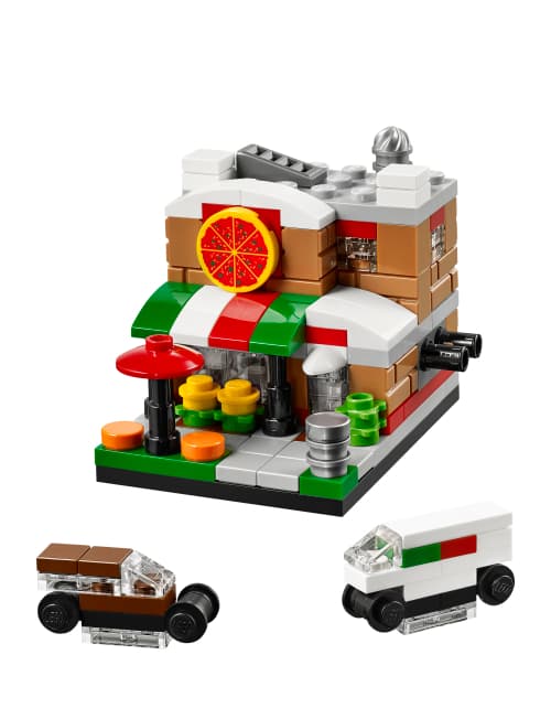 LEGO sættet Bricktober Pizza Place