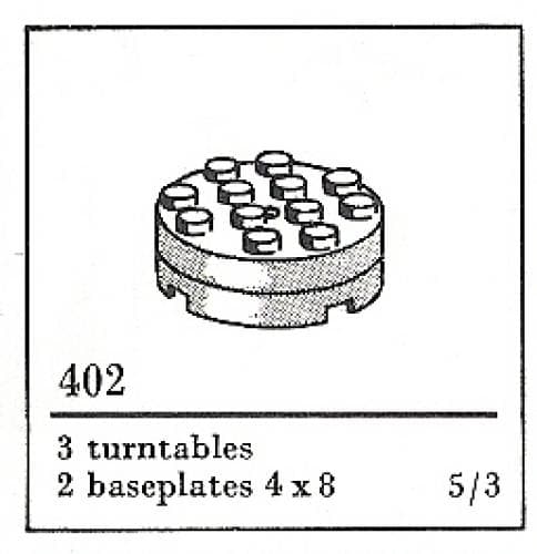 LEGO sættet White Turntables