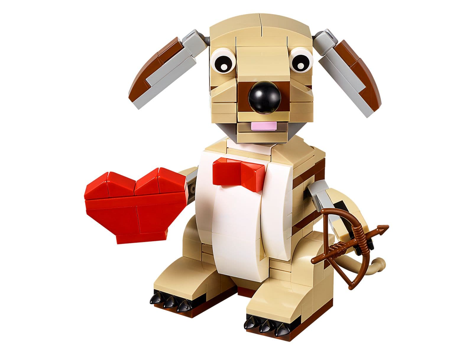 LEGO sættet Valentines Cupid Dog