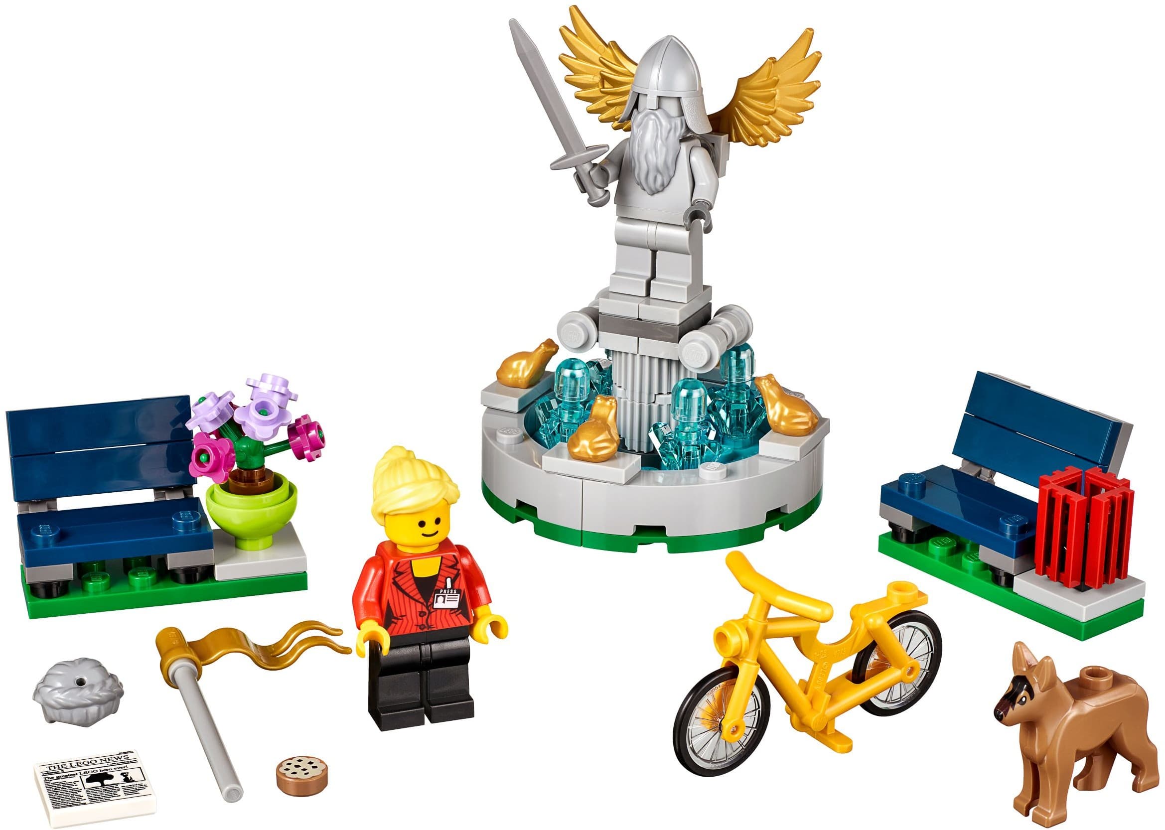 LEGO sættet Fountain
