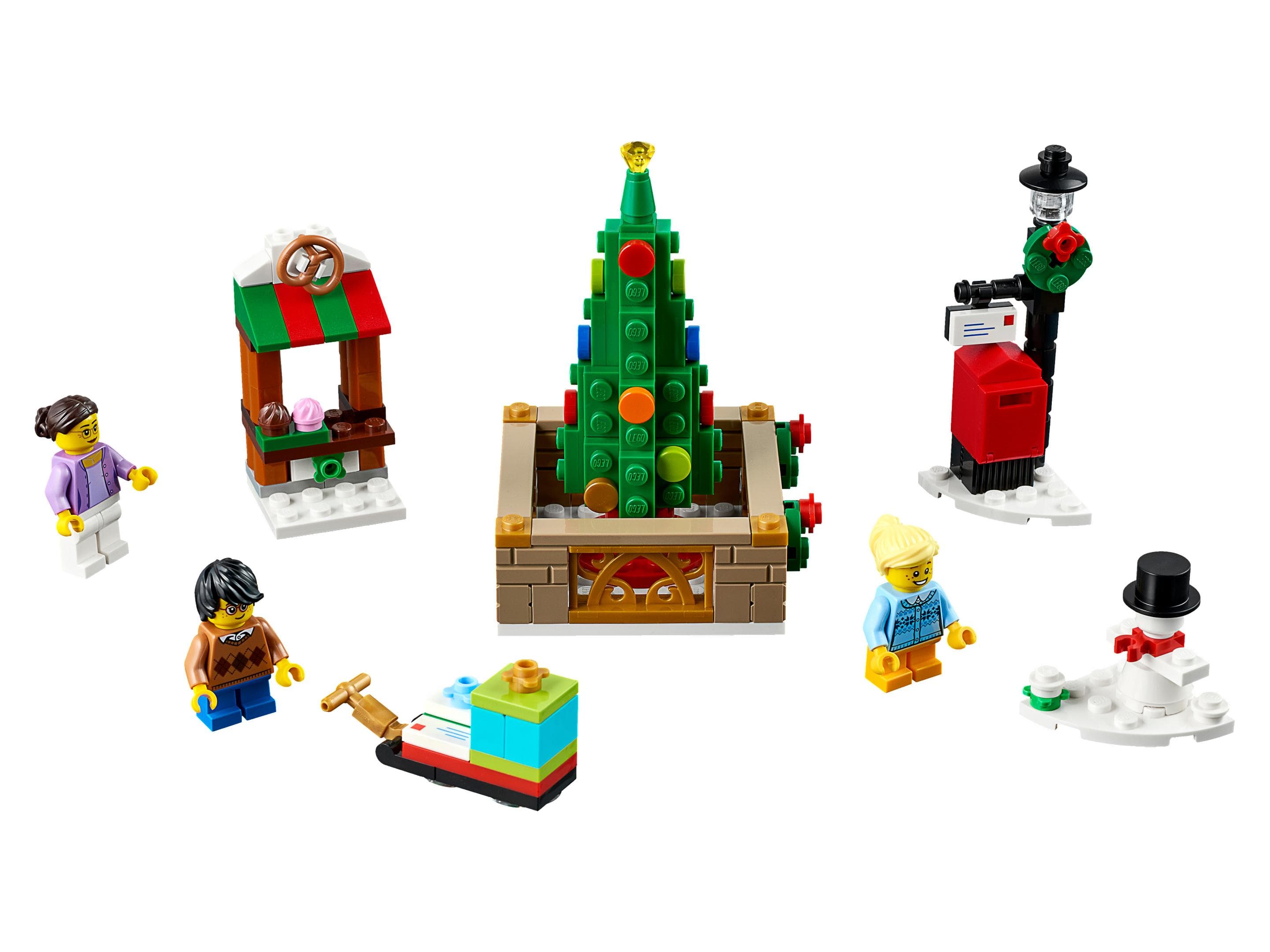 LEGO sættet Christmas Town Square