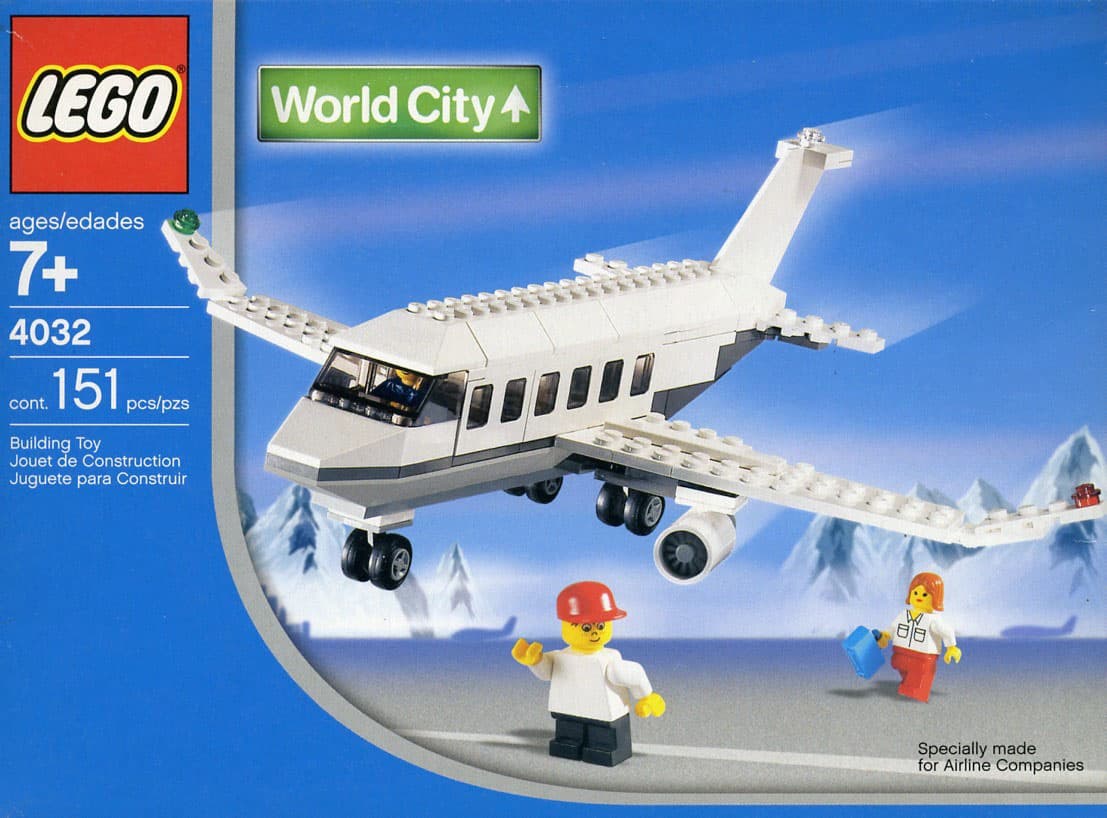 LEGO sættet Passenger Plane - EL AL Version