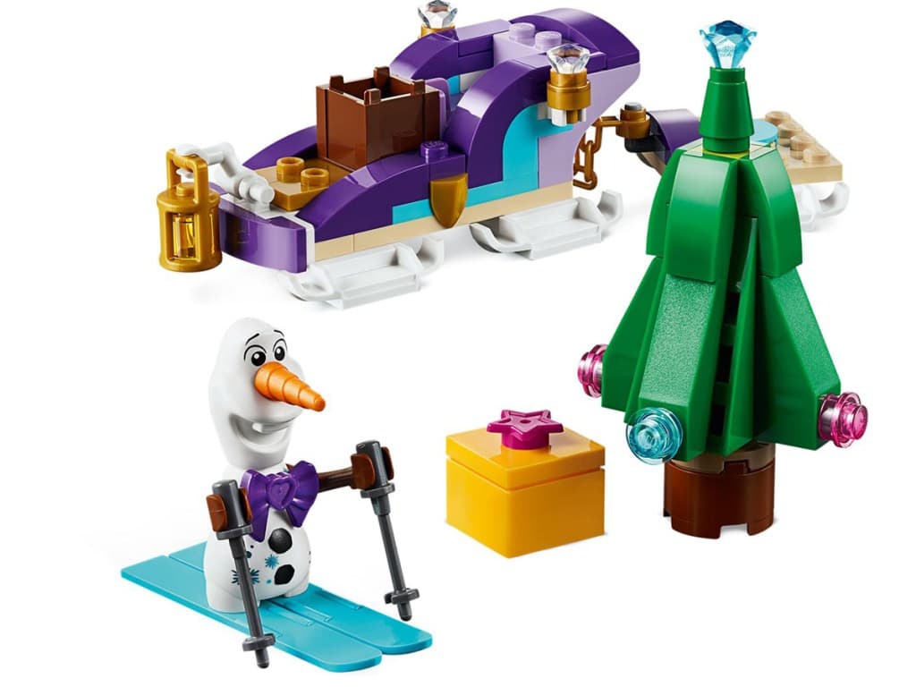 LEGO sættet Olaf's Traveling Sleigh