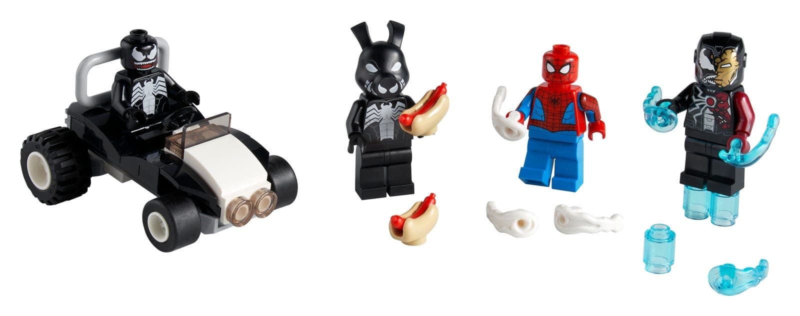 LEGO sættet Spider-Man versus Venom and Iron Venom