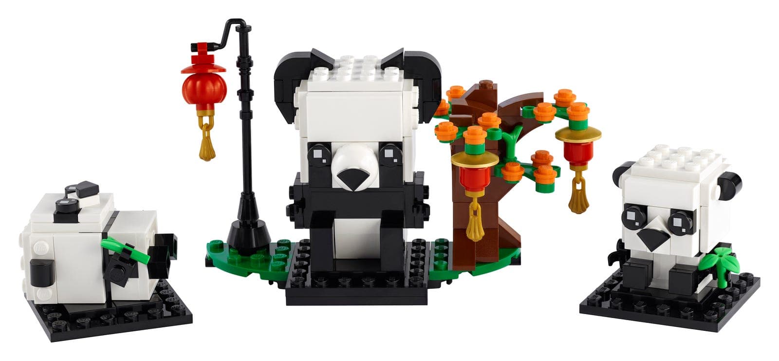 LEGO sættet Chinese New Year Pandas