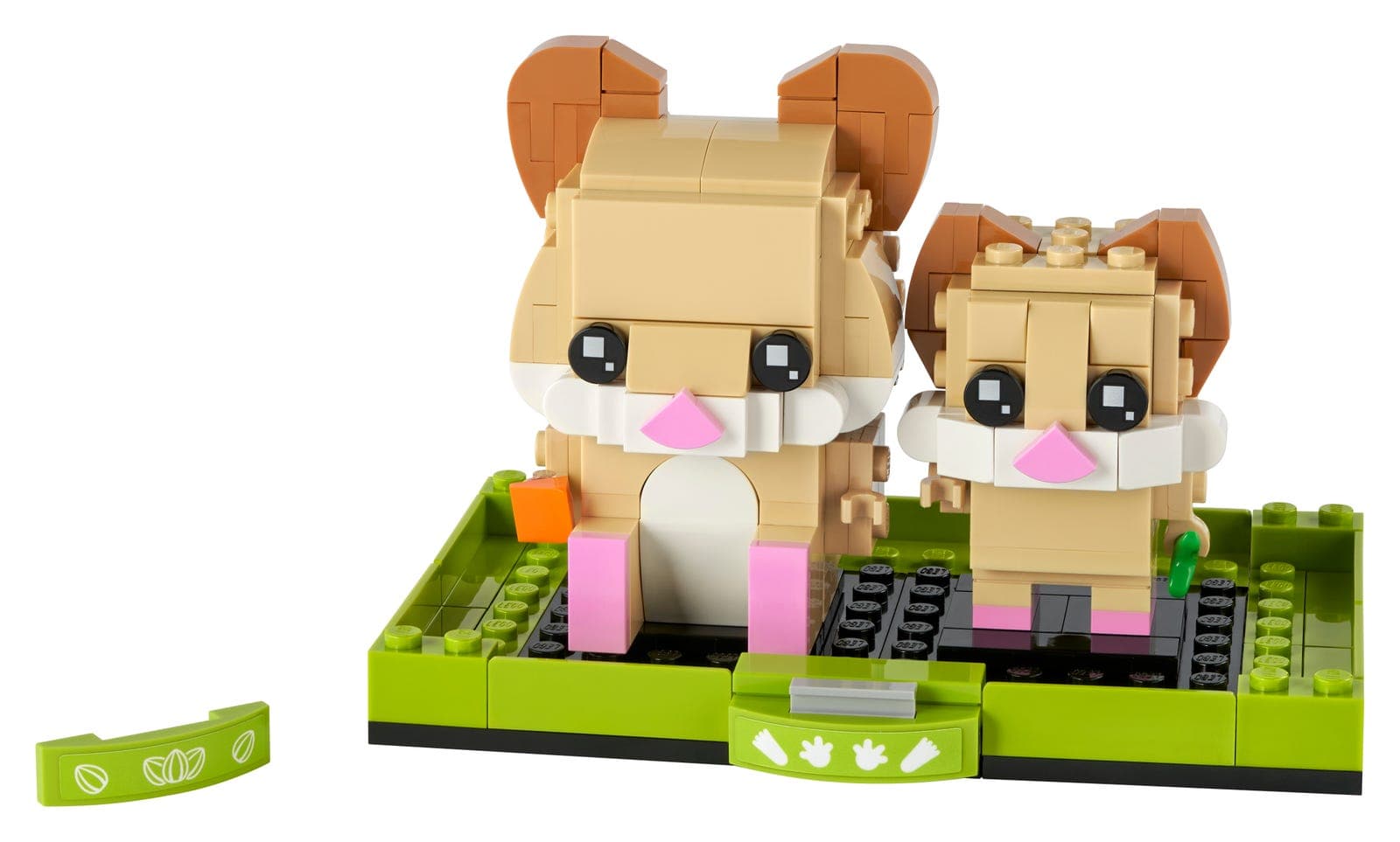 LEGO sættet Hamster and Baby Hamster