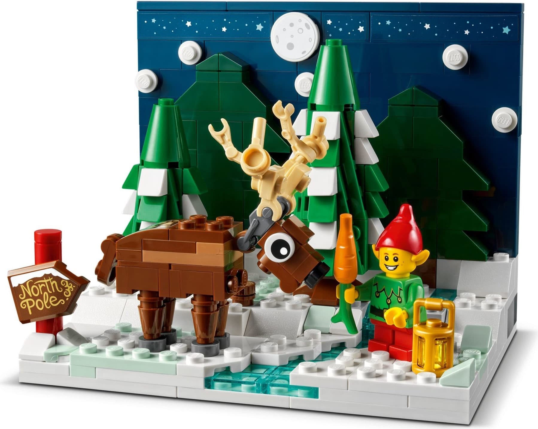 LEGO sættet Santa's Front Yard