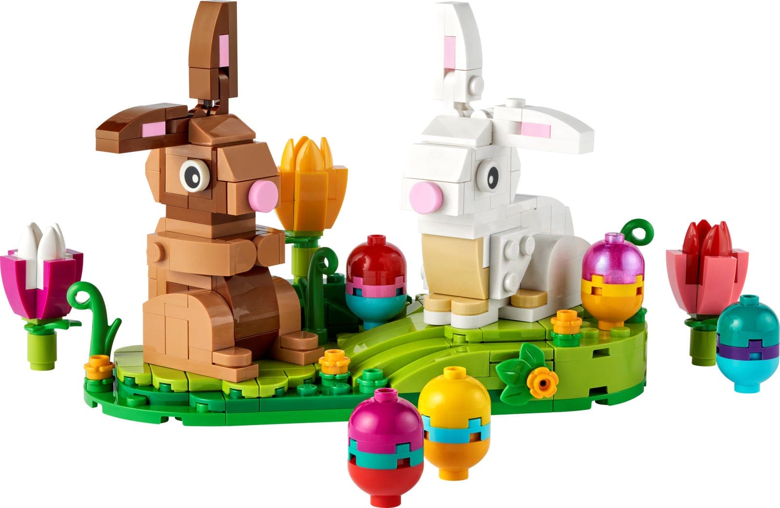 LEGO sættet Easter Rabbits Display
