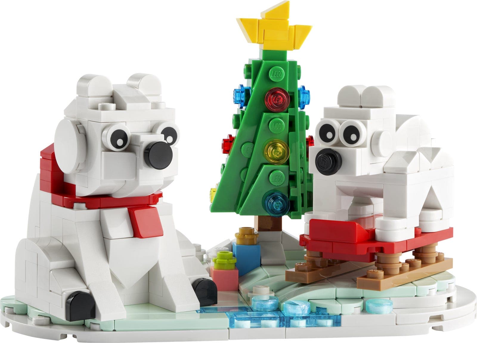 LEGO sættet Wintertime Polar Bears