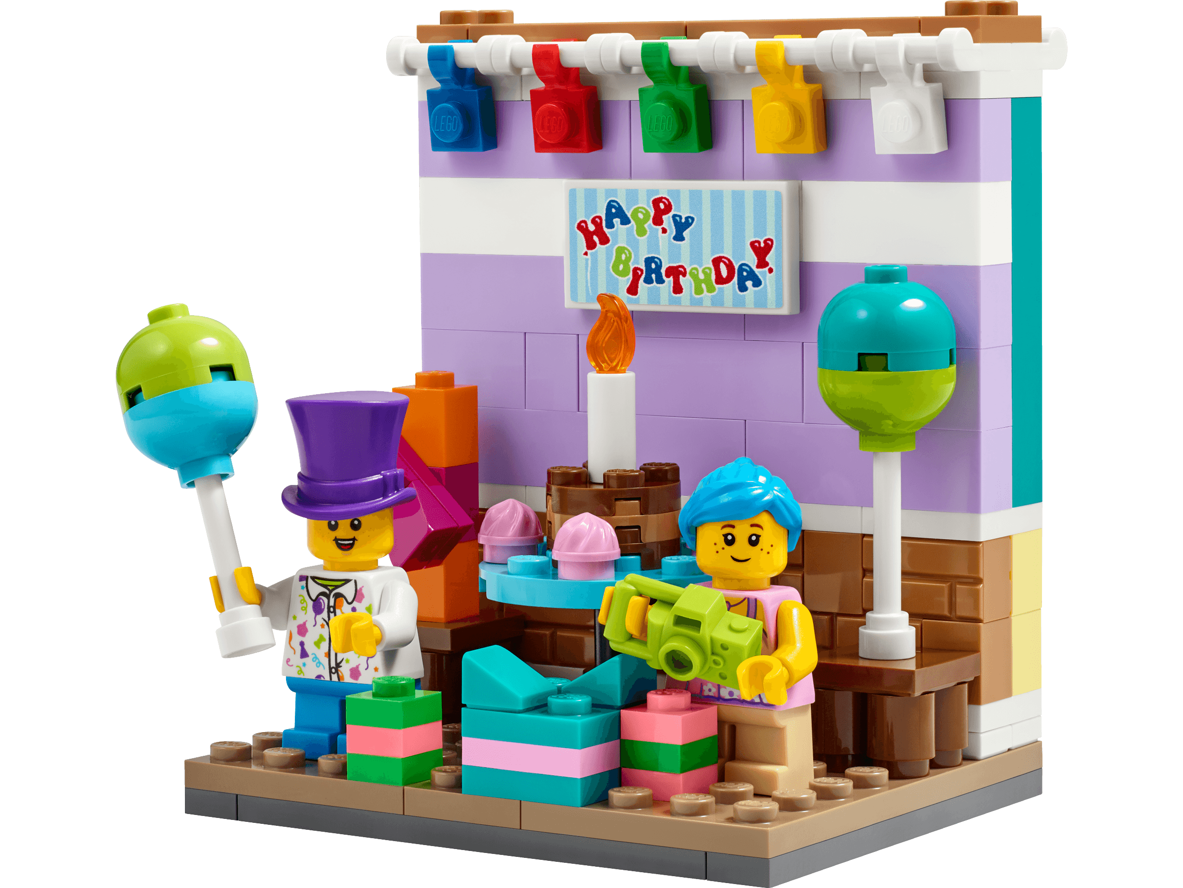 LEGO sættet Birthday Diorama