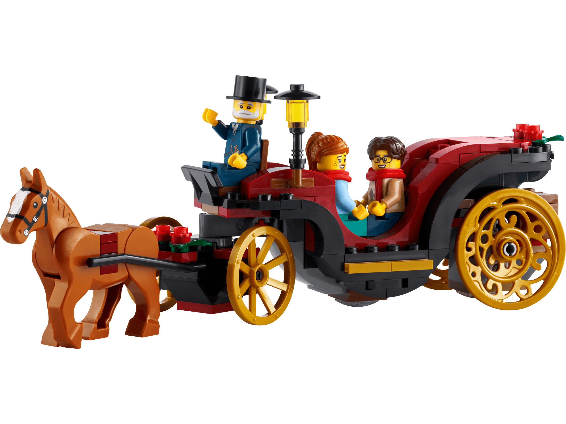 LEGO sættet Wintertime Carriage Ride