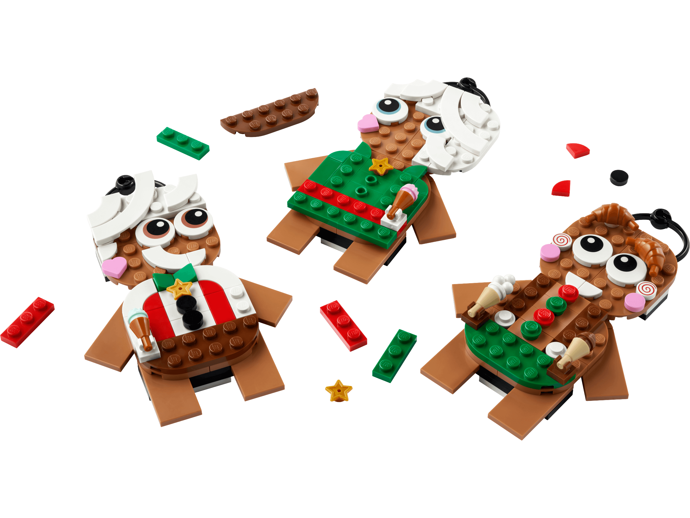 LEGO sættet Gingerbread Ornaments