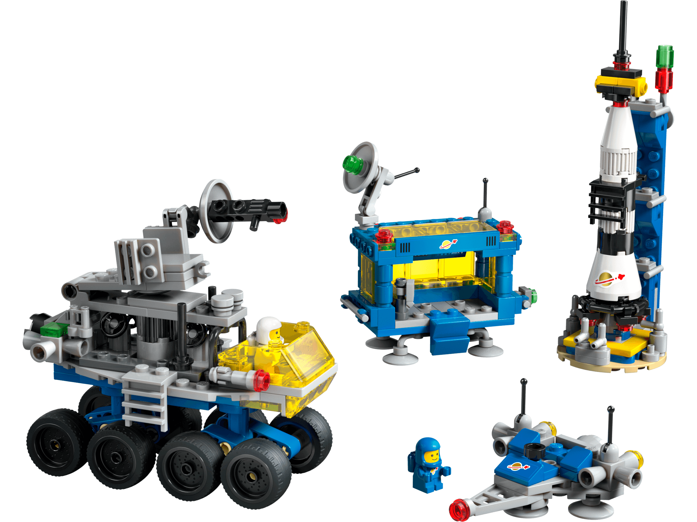 LEGO sættet Micro Rocket Launch Pad