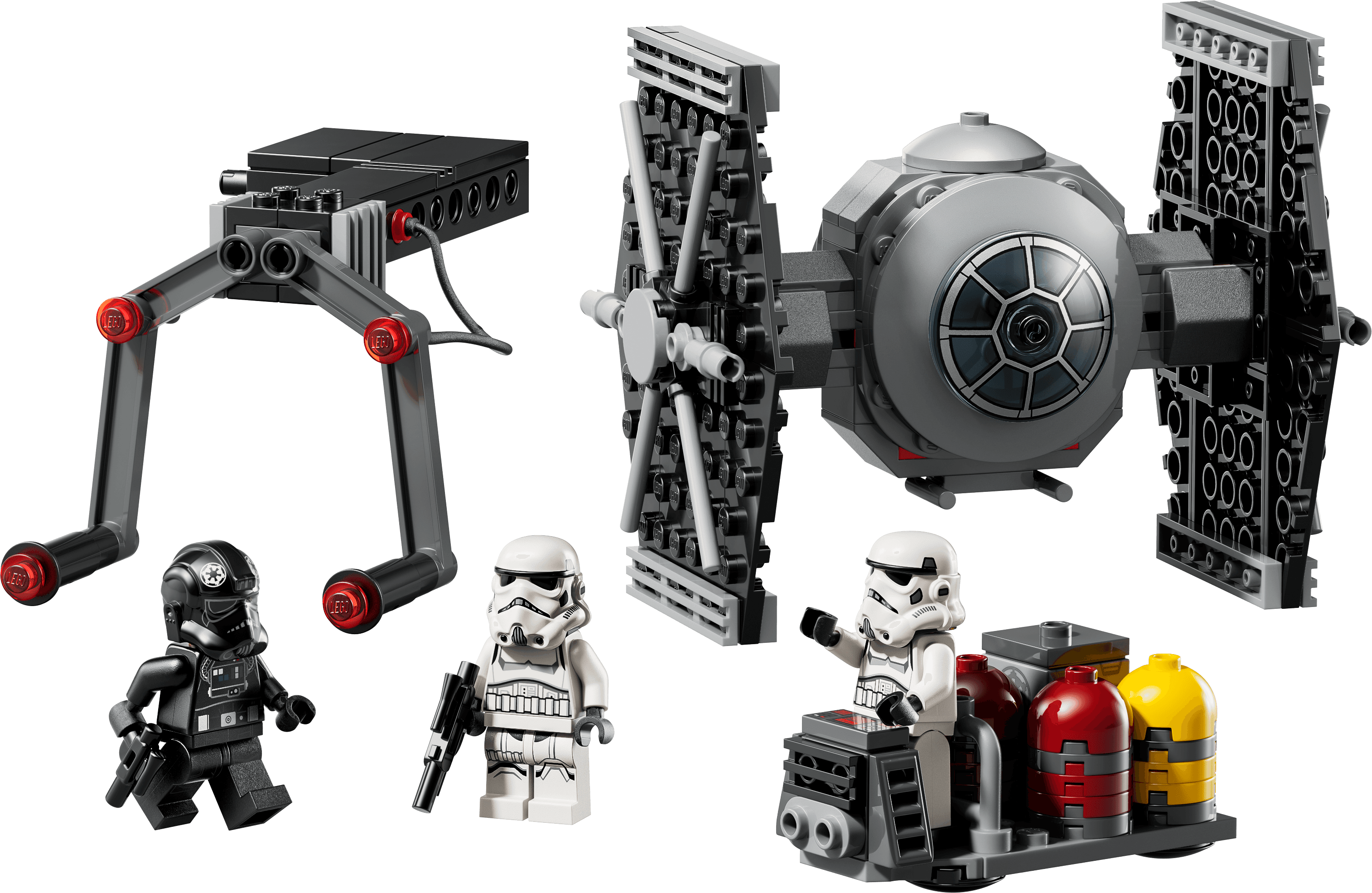 LEGO sættet TIE Fighter with Imperial Hangar Rack