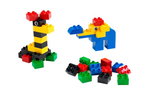 LEGO sættet Brick Bucket, Small (Explore)