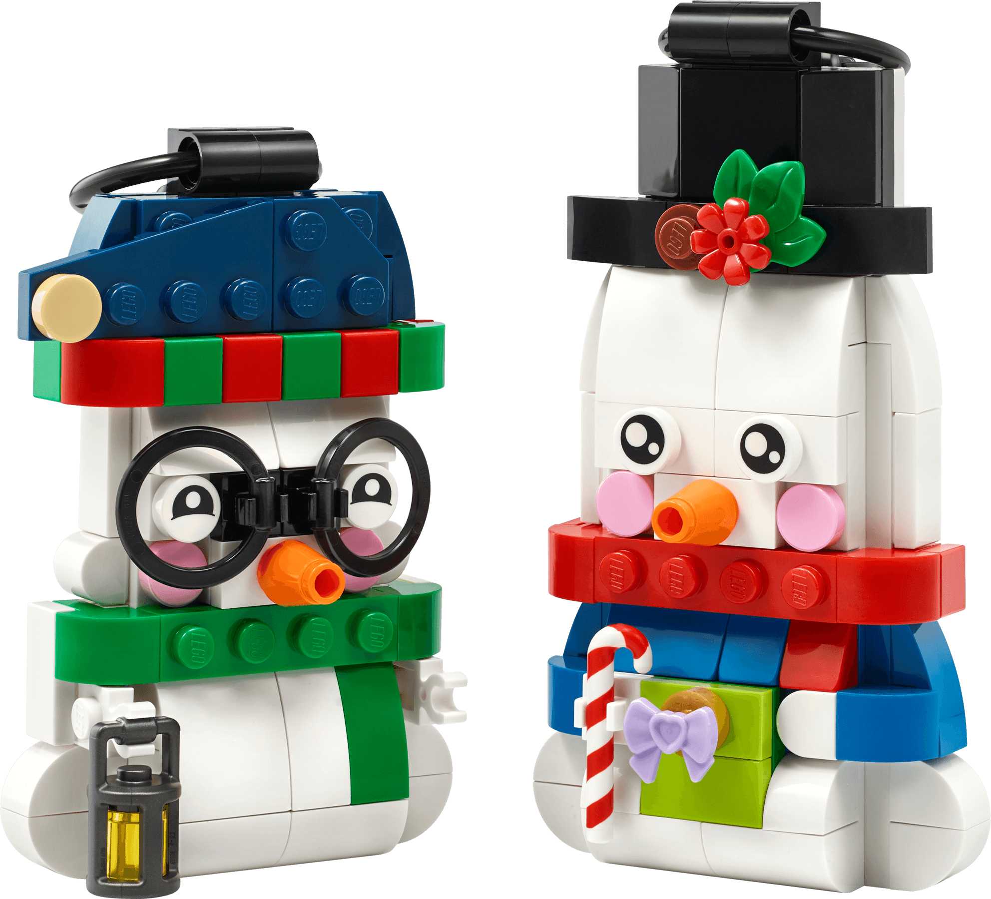 LEGO sættet Snowman Ornaments