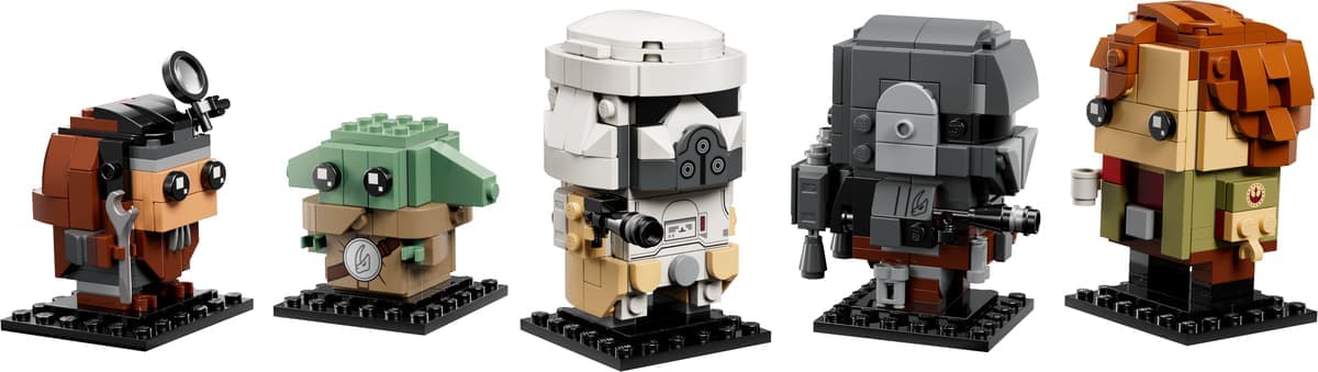 LEGO sættet The Mandalorian and Grogu: Allies & Villains