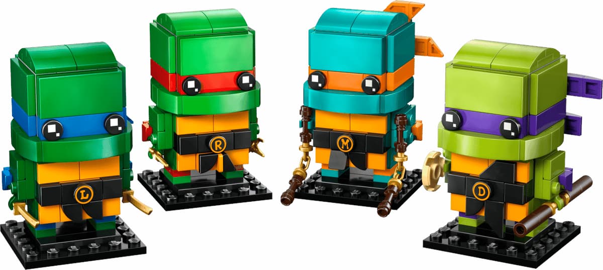 LEGO sættet Teenage Mutant Ninja Turtles Figures
