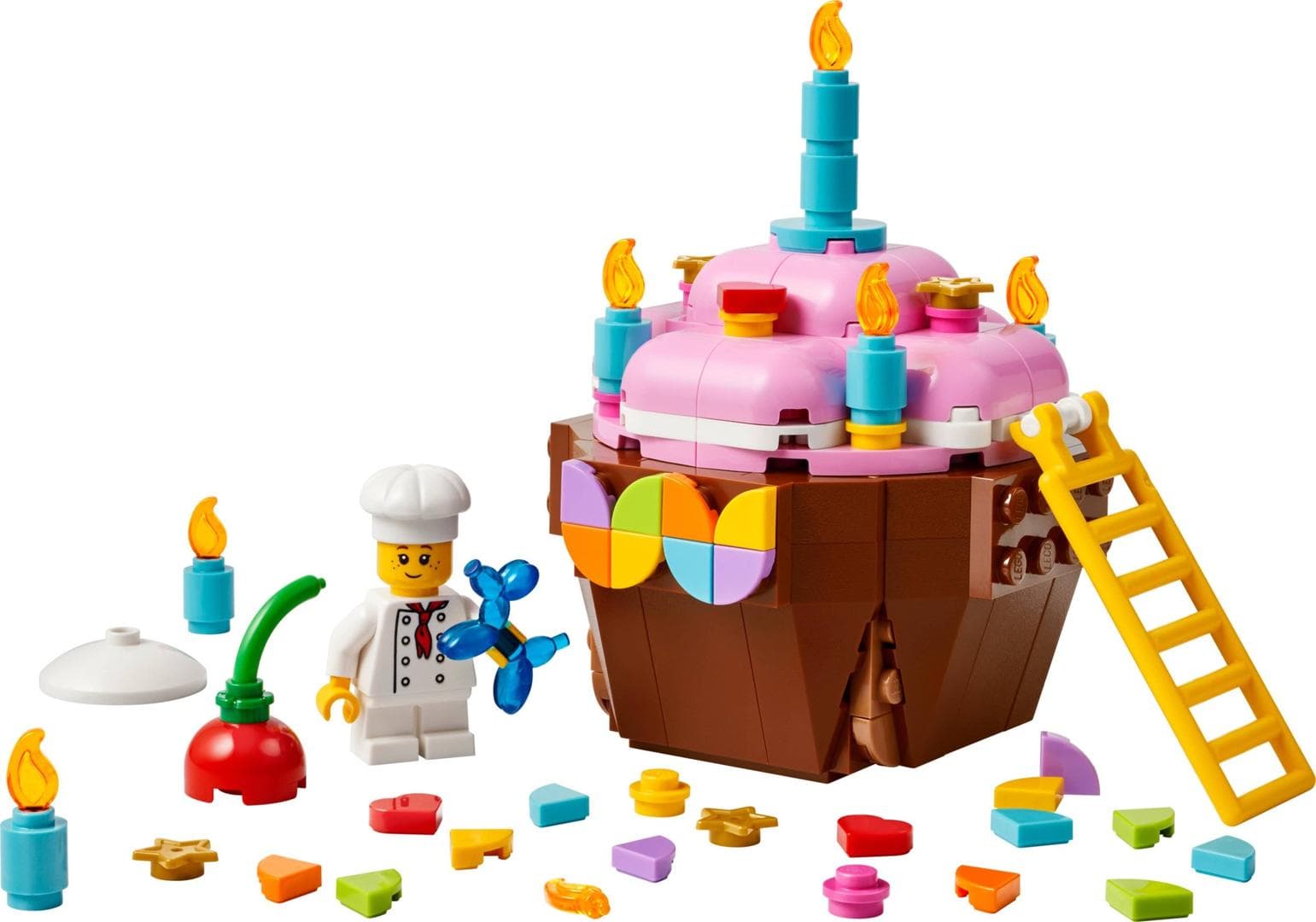 LEGO sættet Birthday Cupcake