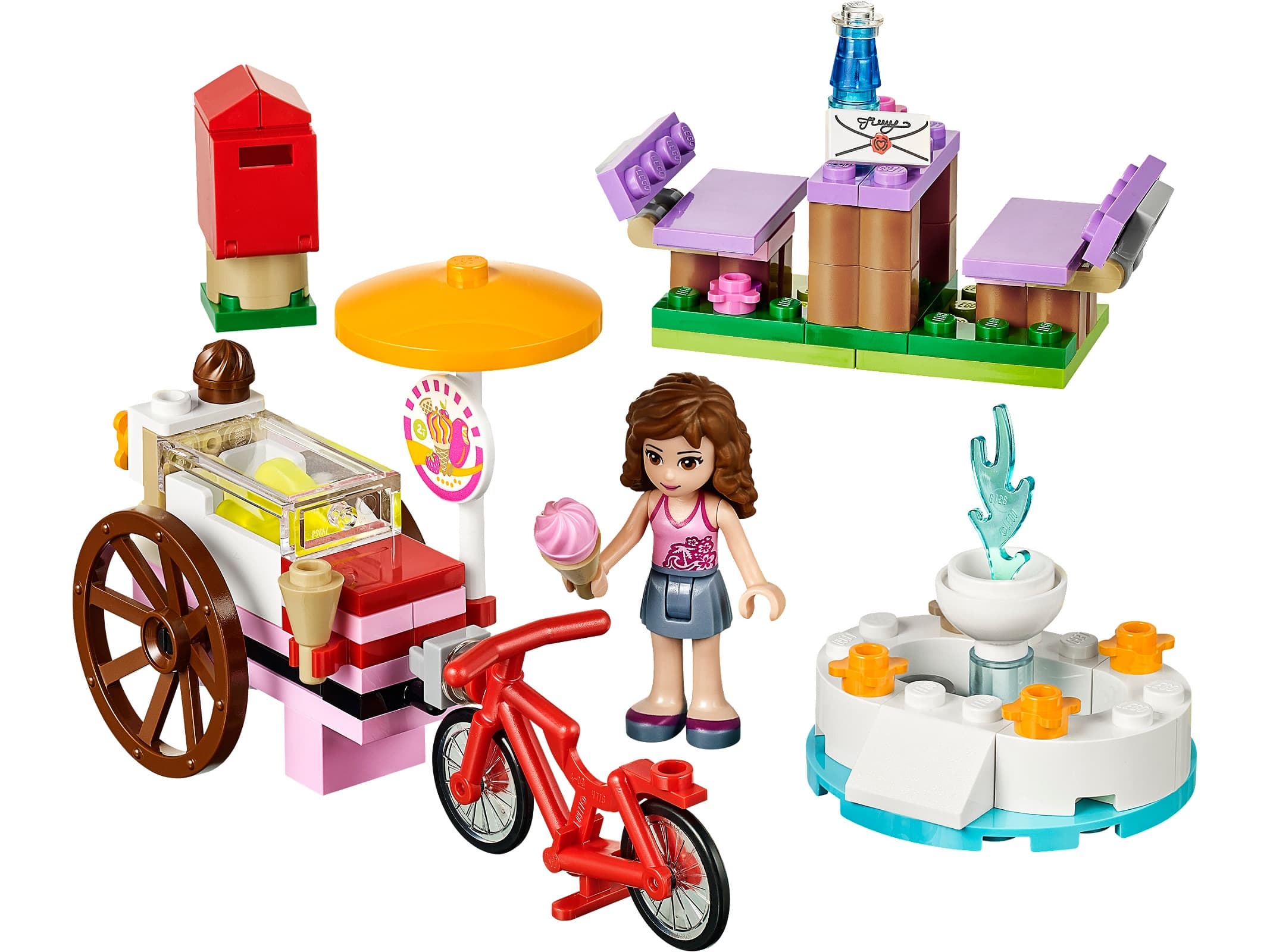 LEGO sættet Olivia's Ice Cream Bike