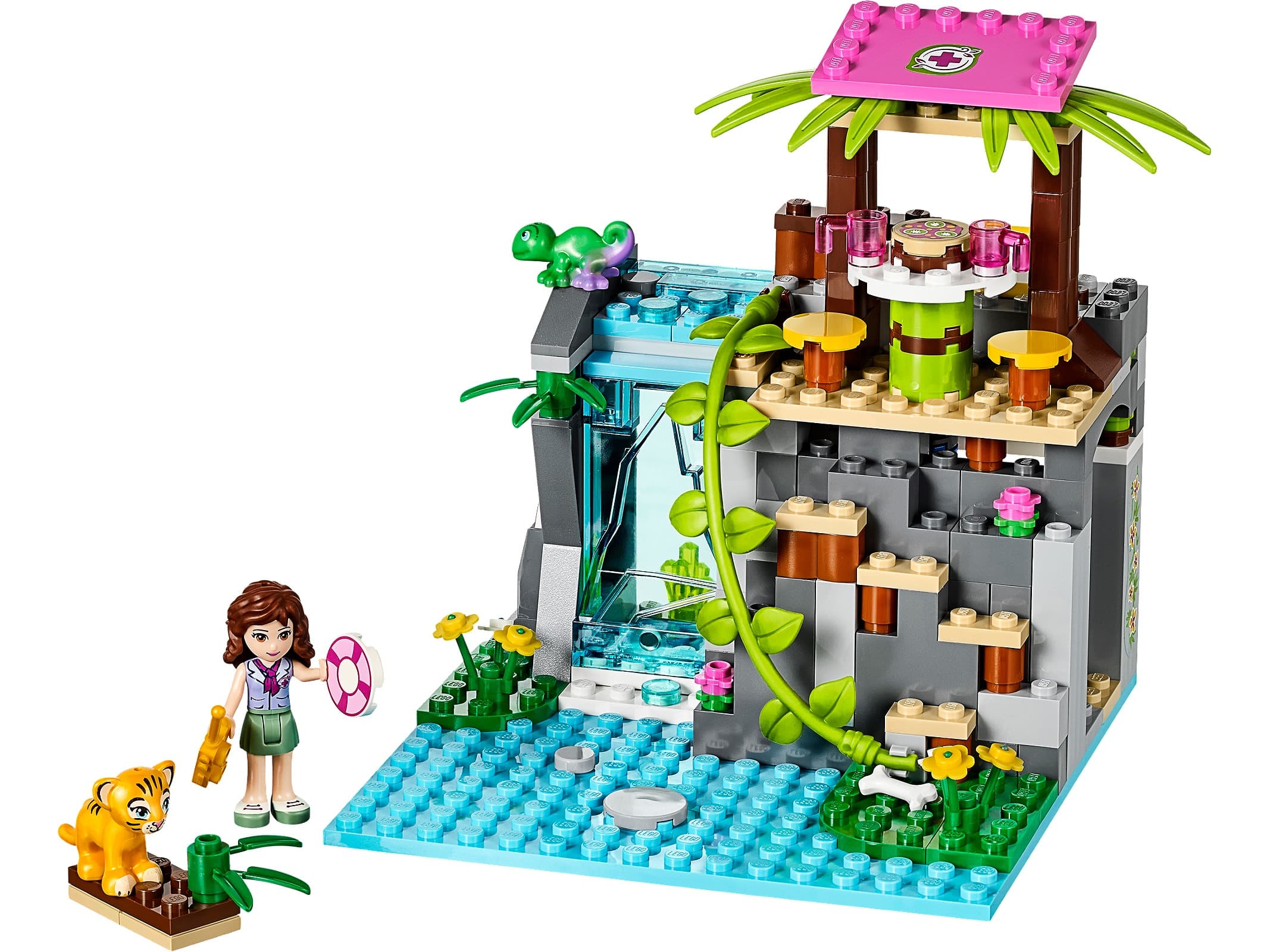 LEGO sættet Jungle Falls Rescue