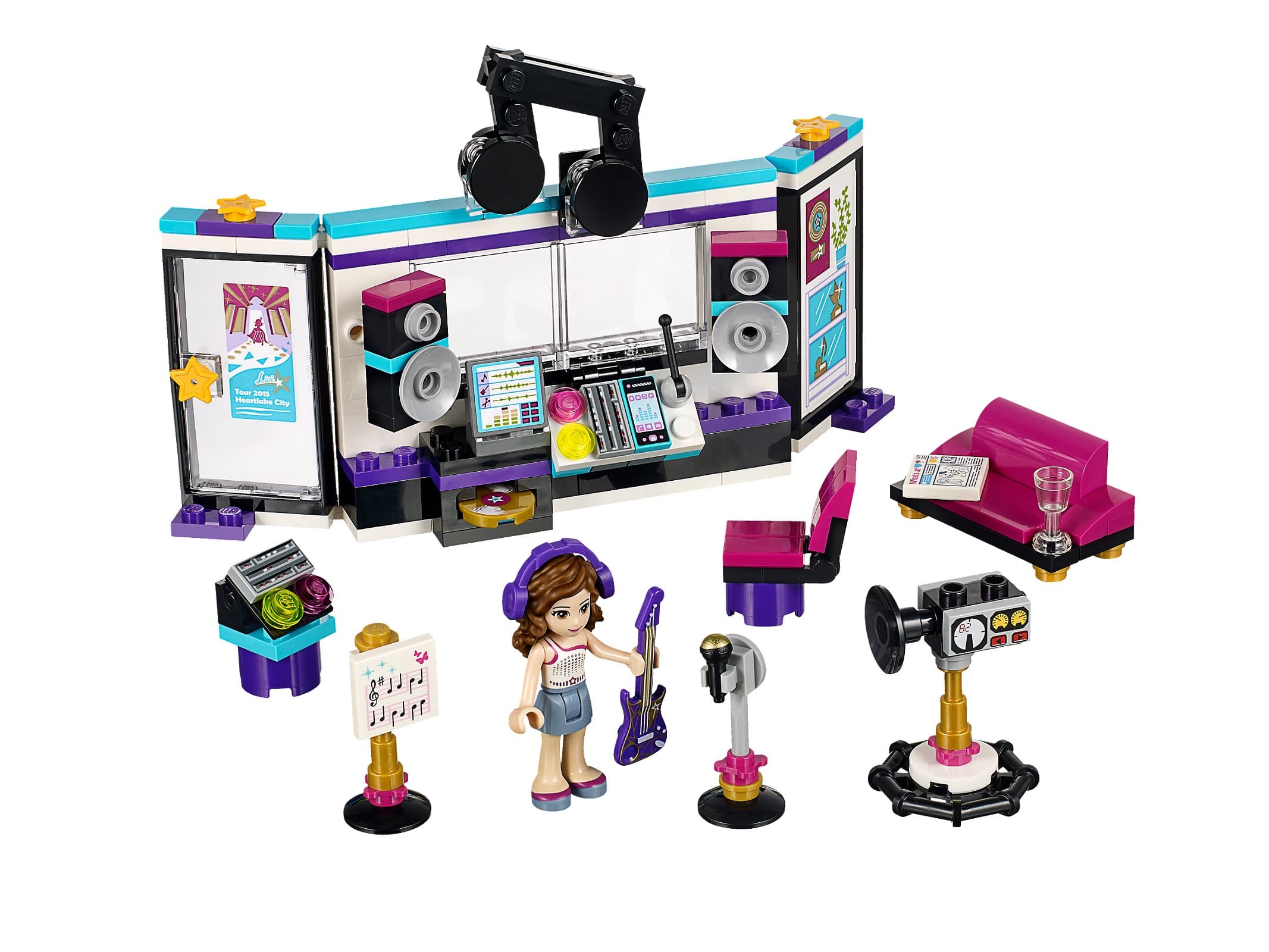 LEGO sættet Pop Star Recording Studio