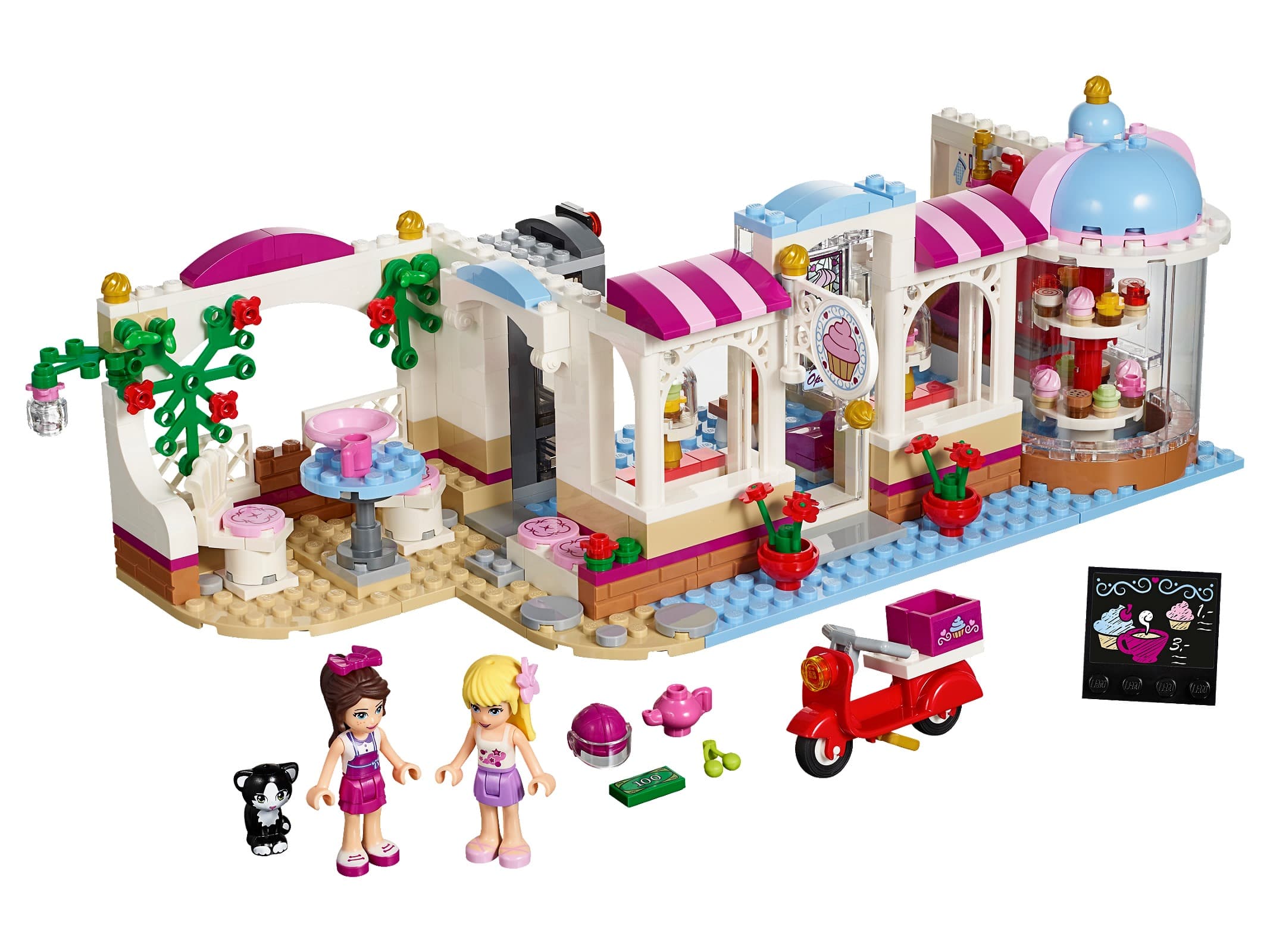 LEGO sættet Heartlake Cupcake Cafe