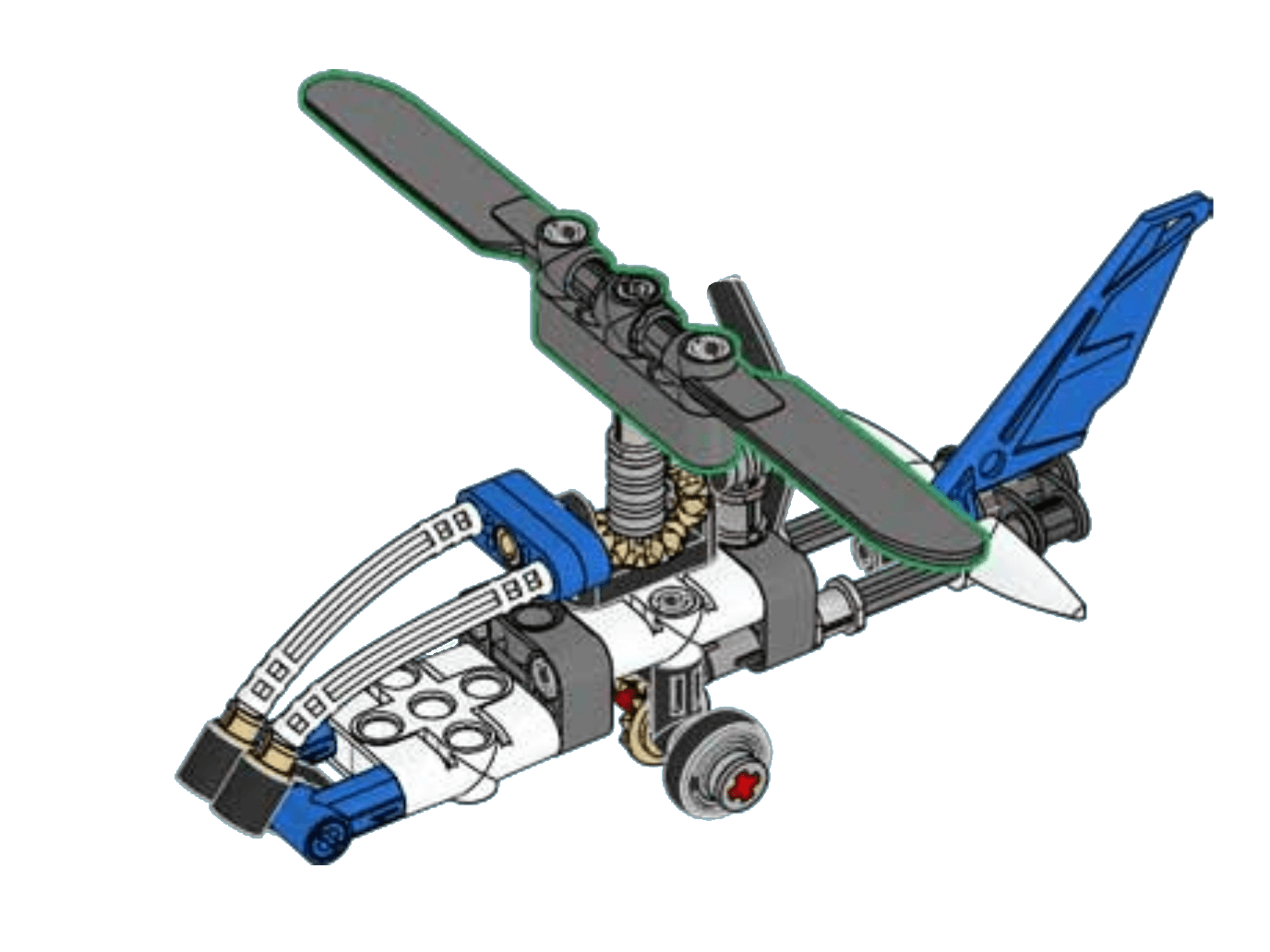 LEGO sættet Gyrocopter