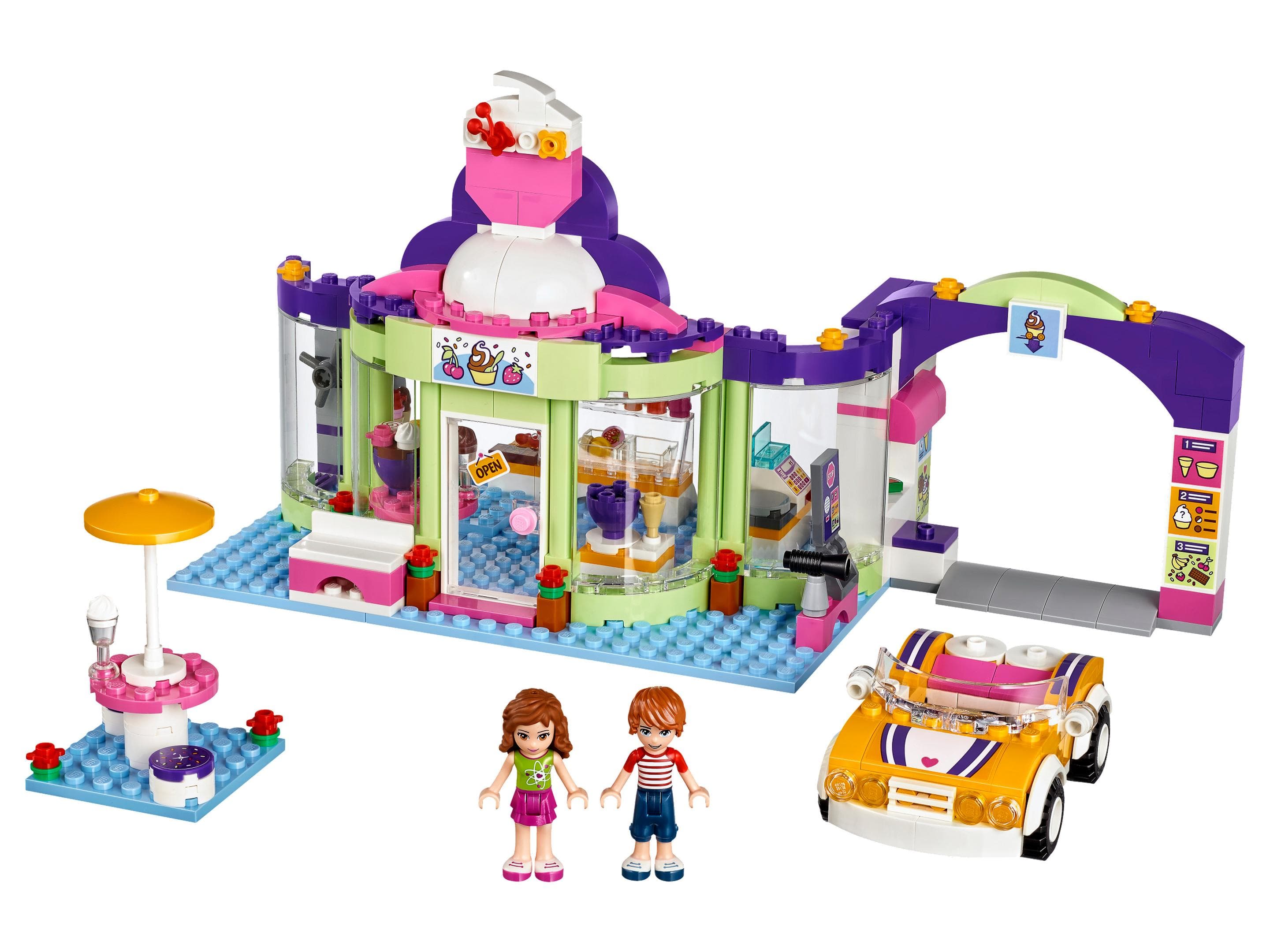 LEGO sættet Heartlake Frozen Yogurt Shop