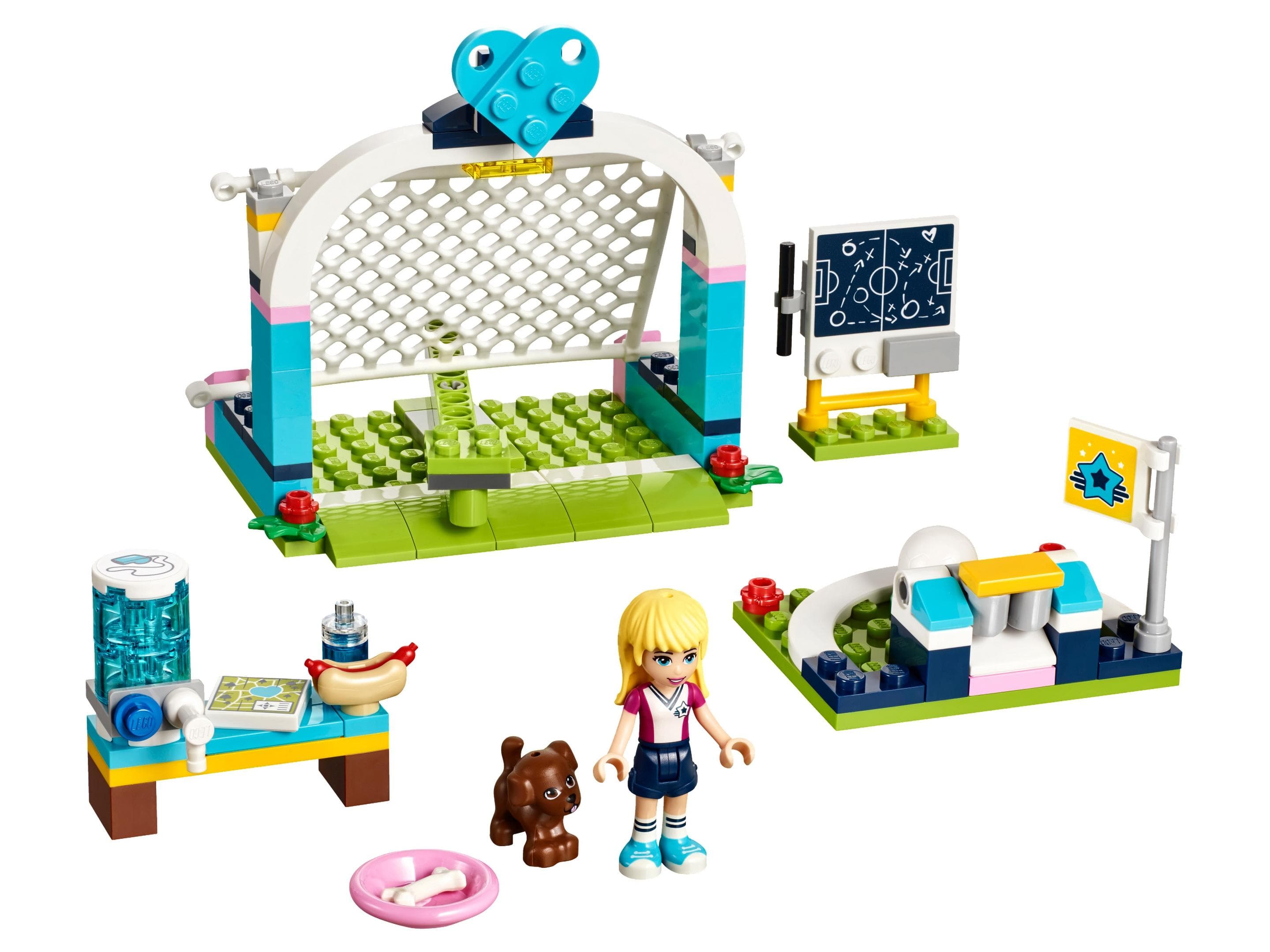 LEGO sættet Stephanie's Soccer Practice