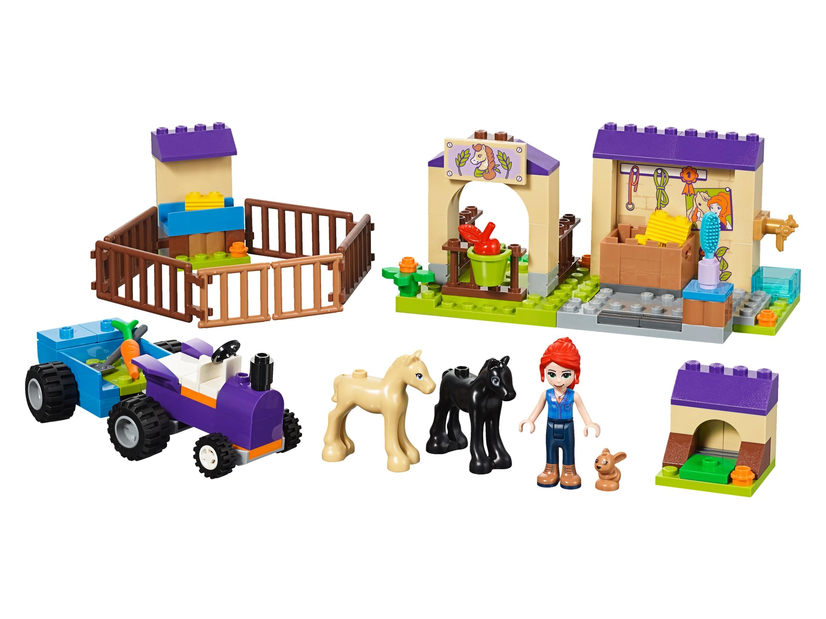 LEGO sættet Mia's Foal Stable