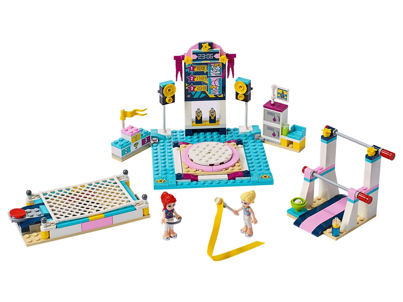 LEGO sættet Stephanie's Gymnastics Show