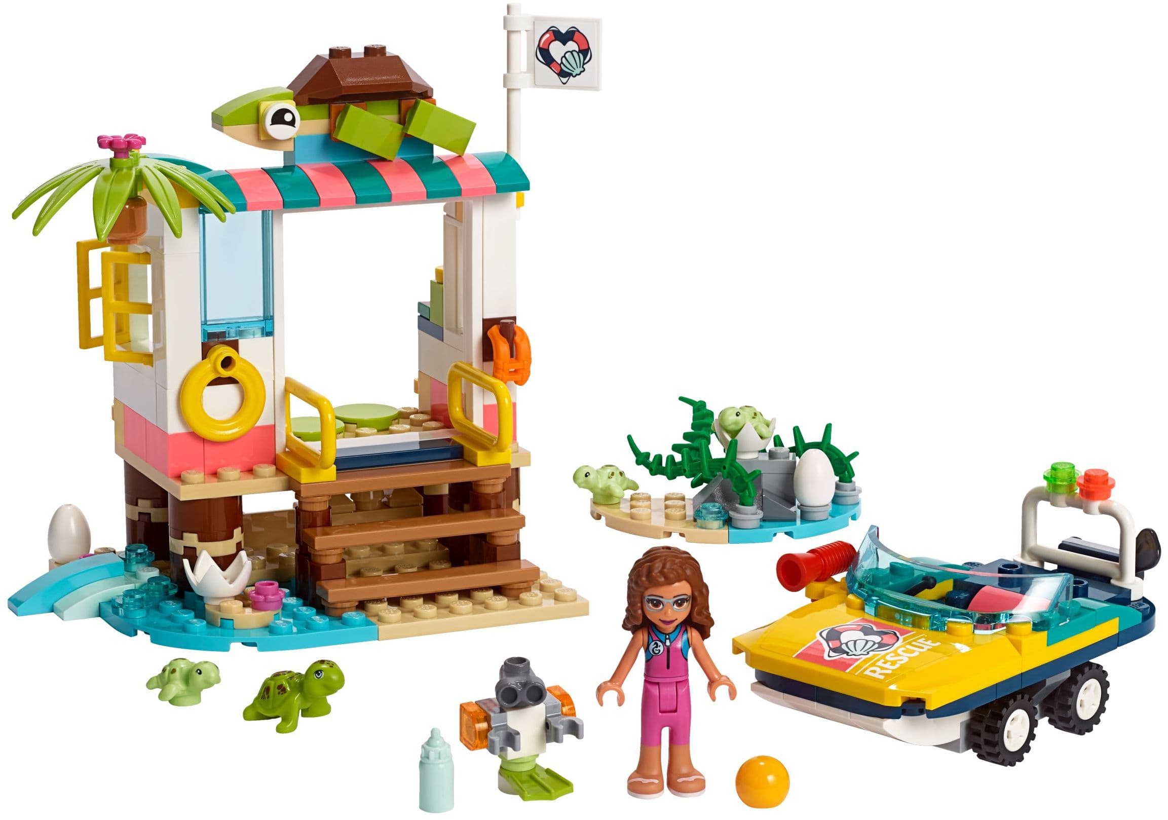 LEGO sættet Turtles Rescue Mission