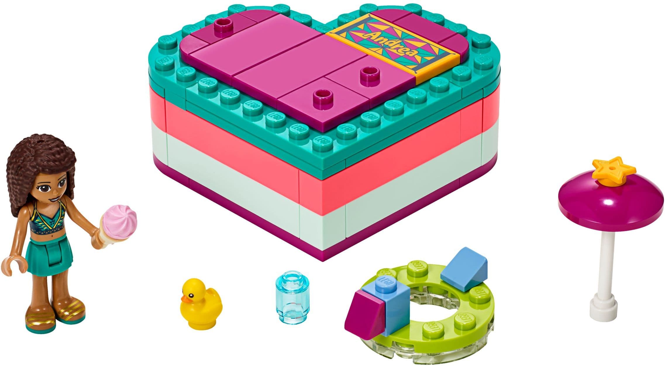 LEGO sættet Andrea's Summer Heart Box