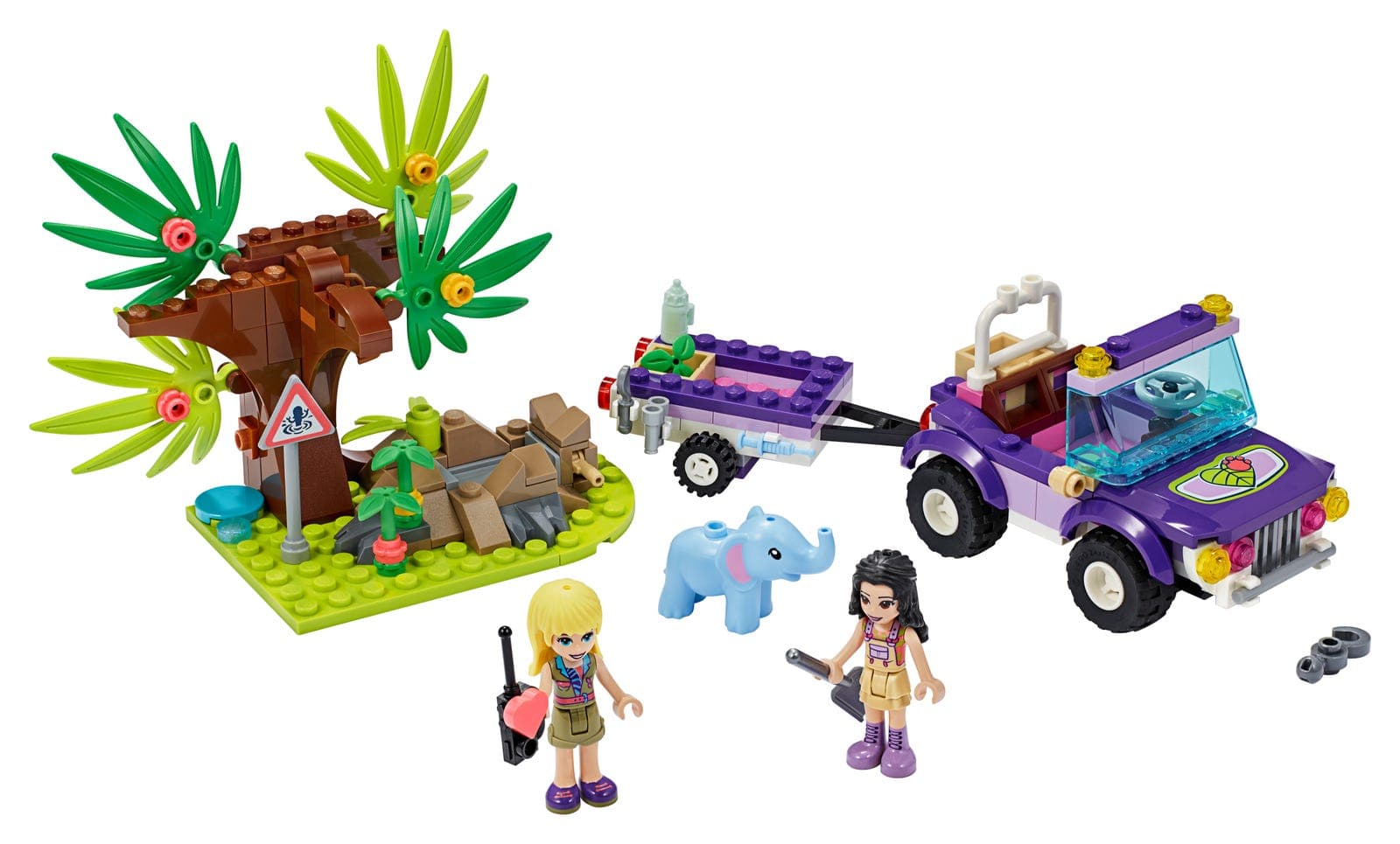 LEGO sættet Baby Elephant Jungle Rescue