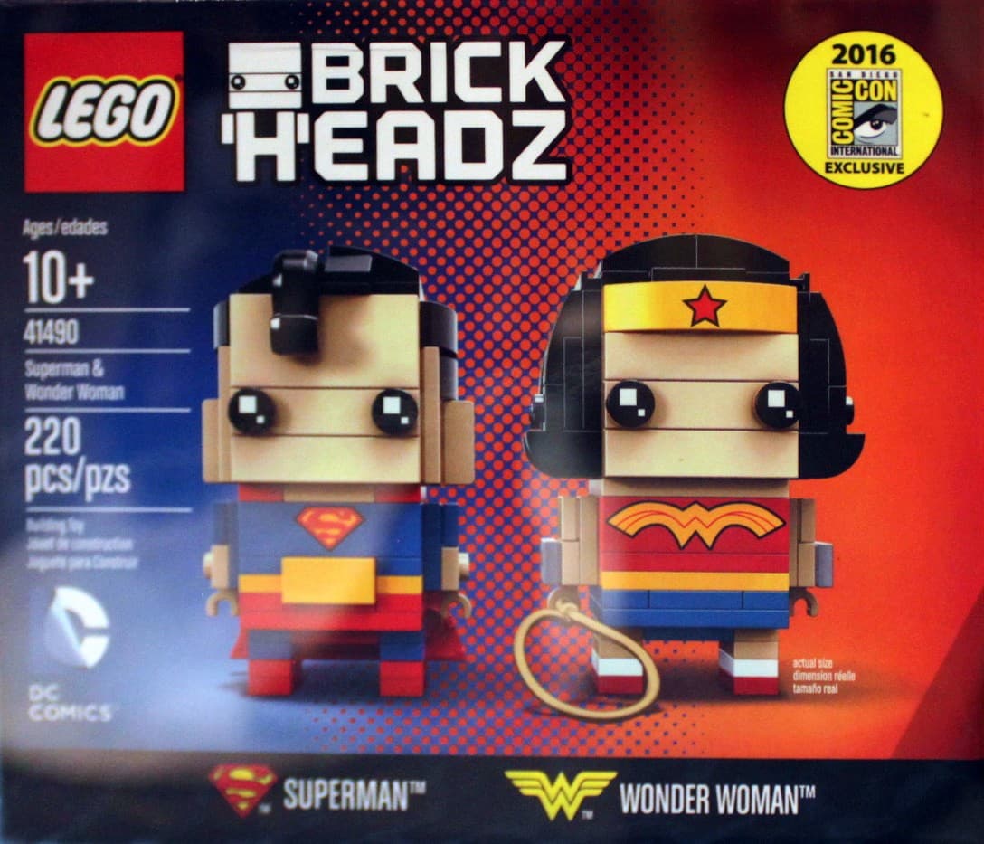 LEGO sættet Superman & Wonder Woman