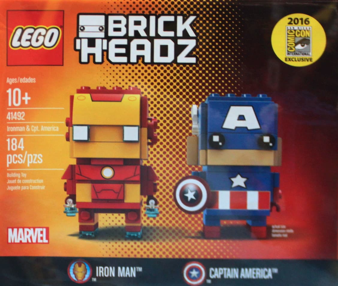 LEGO sættet Iron Man & Captain America