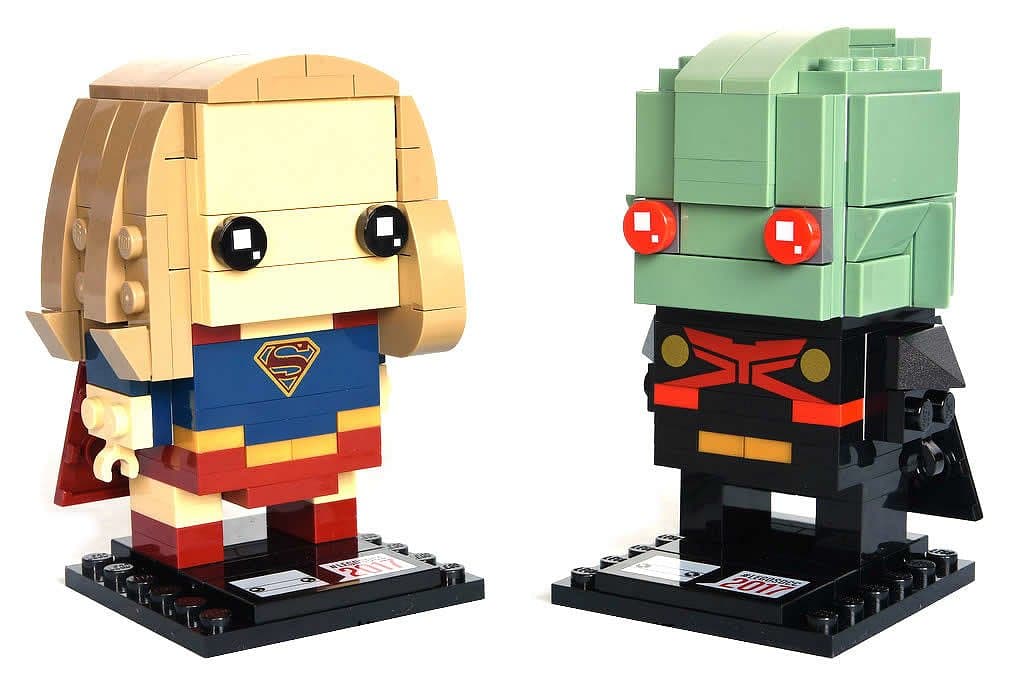 LEGO sættet Supergirl & Martian Manhunter