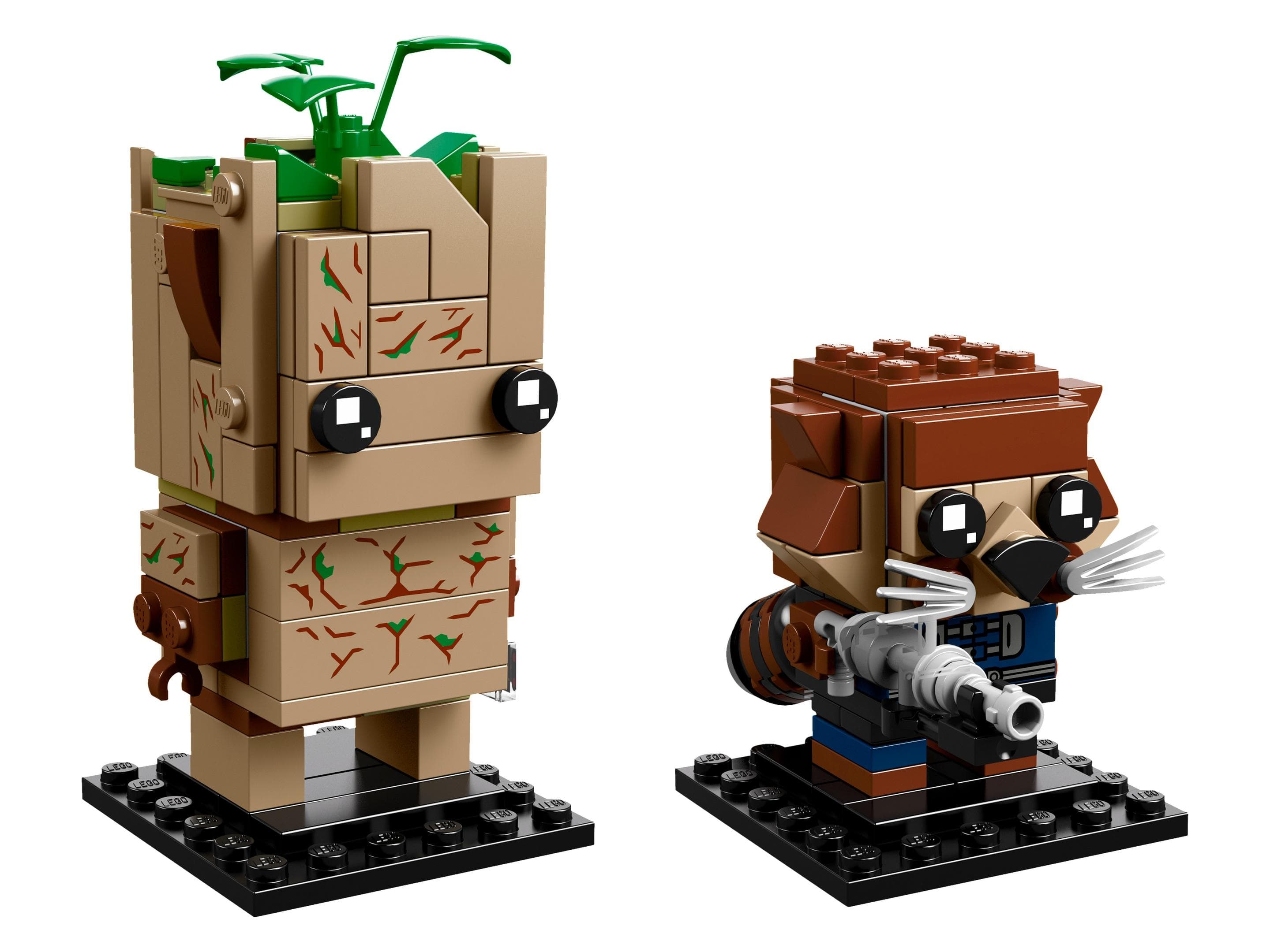 LEGO sættet Groot & Rocket