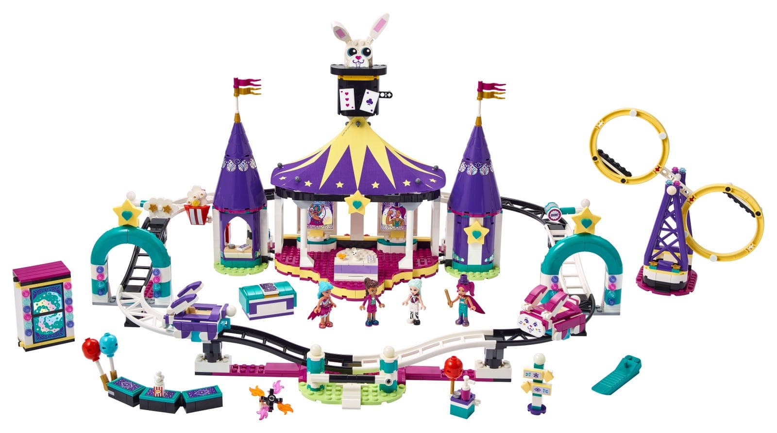 LEGO sættet Magical Funfair Roller Coaster