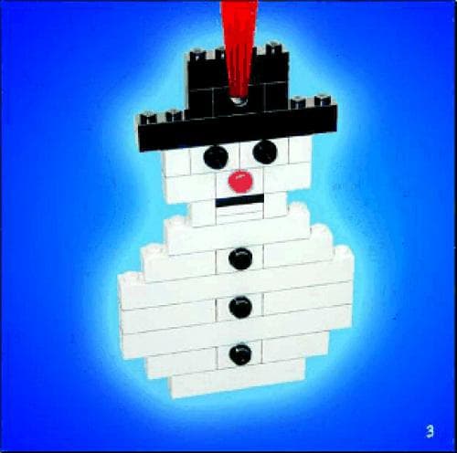 LEGO sættet Snowman Ornament