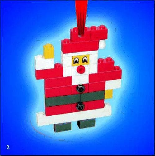 LEGO sættet Santa Claus Ornament