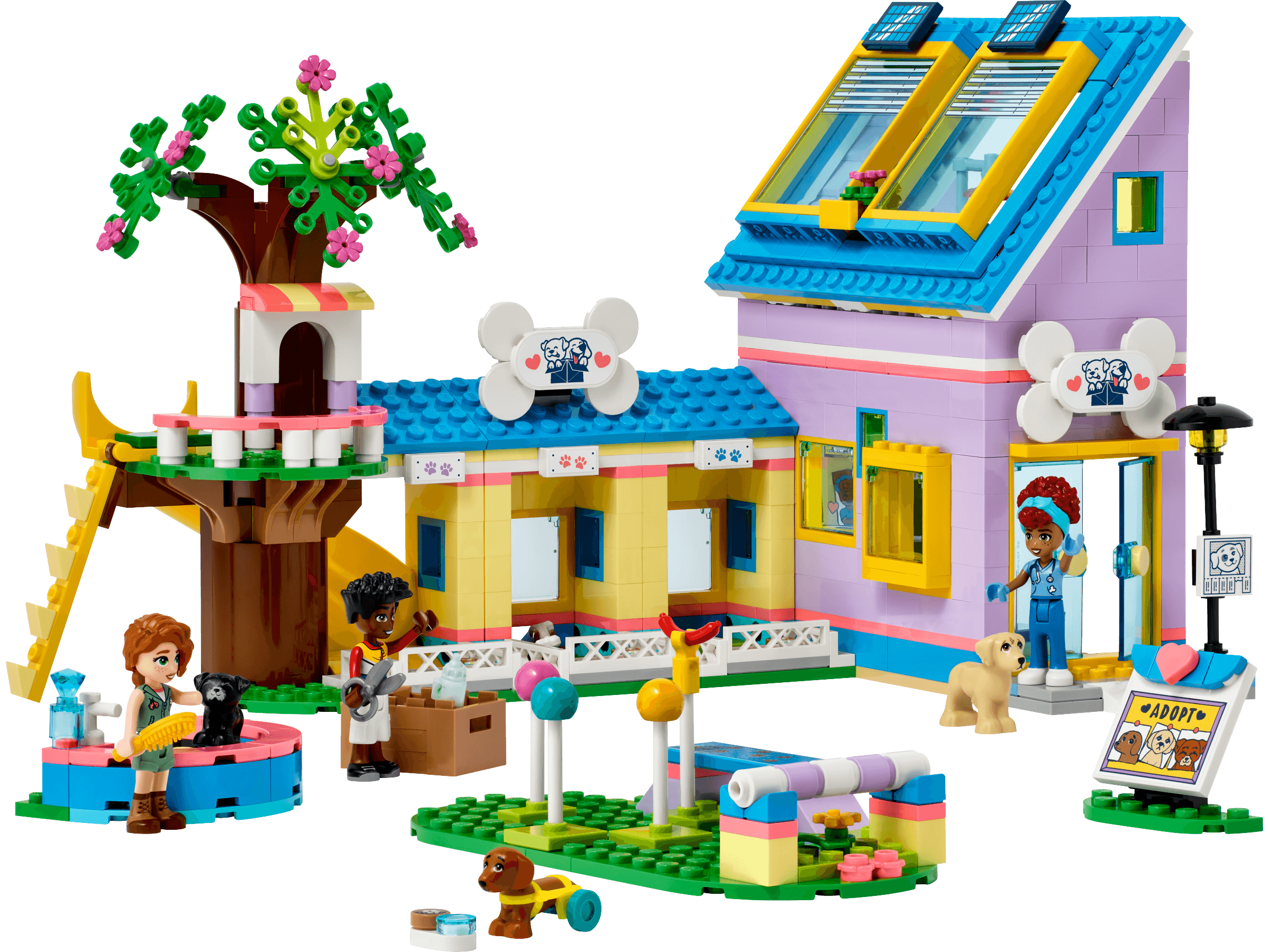 LEGO sættet Dog Rescue Center