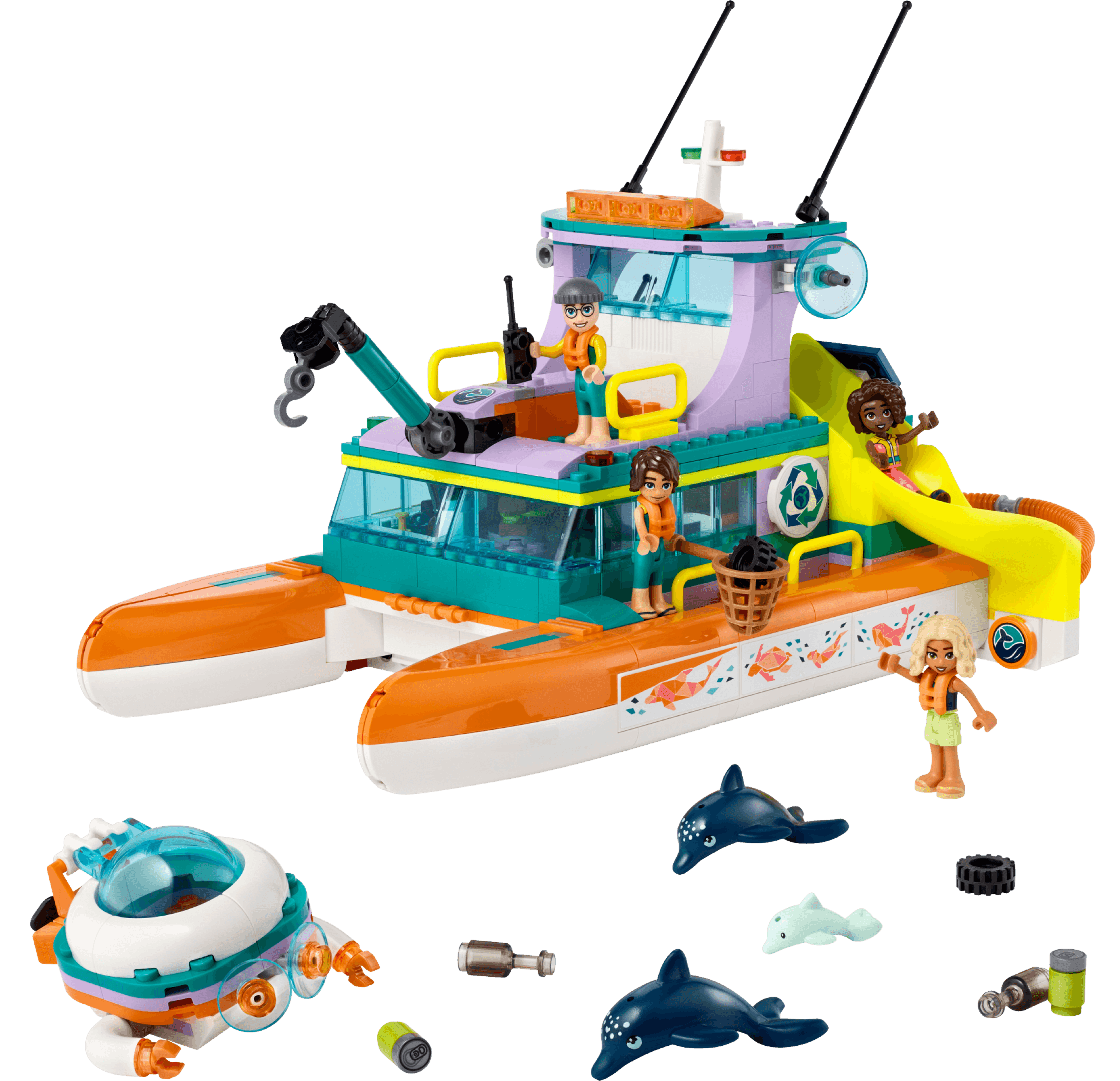 LEGO sættet Sea Rescue Boat