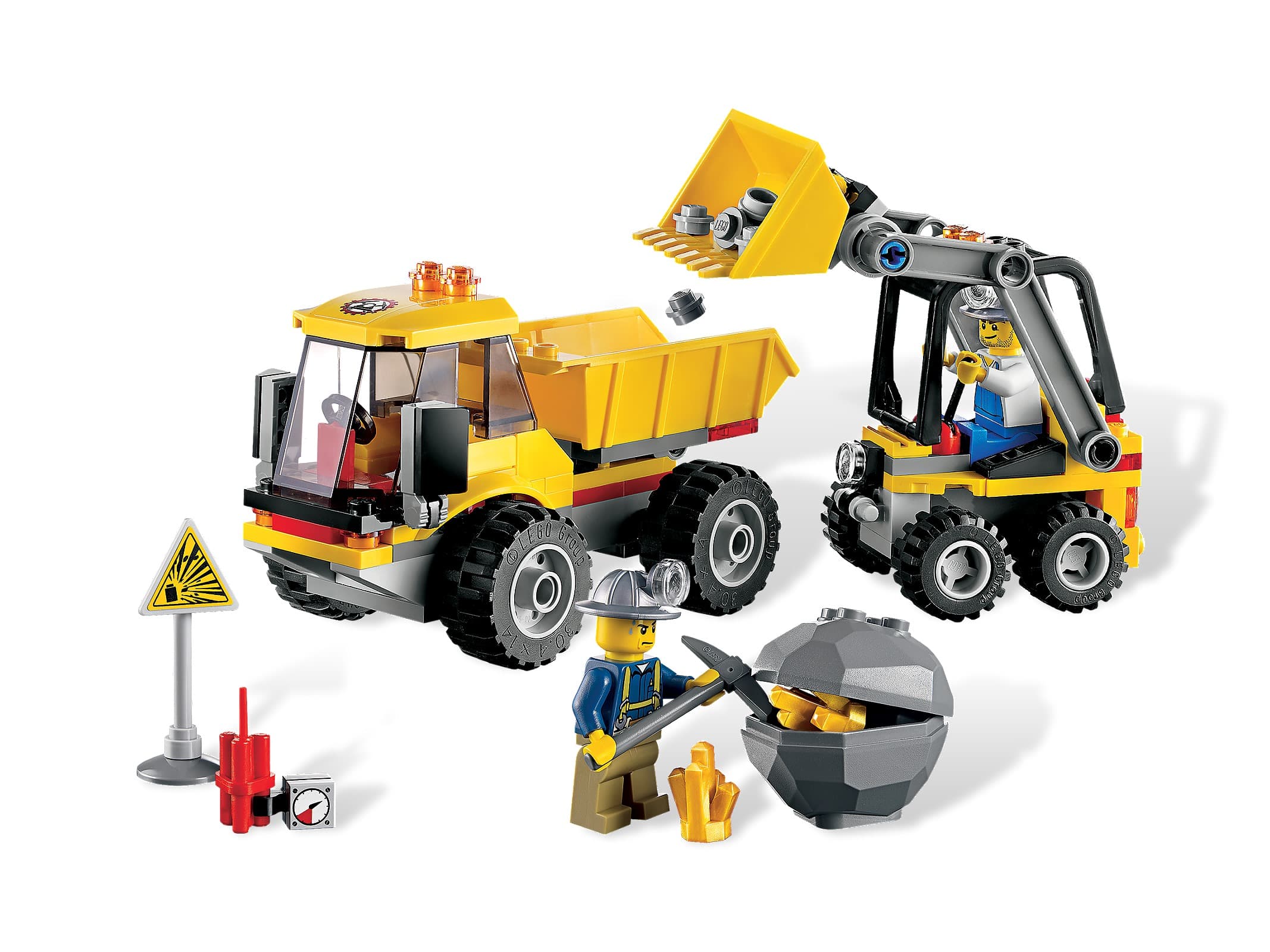 LEGO sættet Loader and Dump Truck